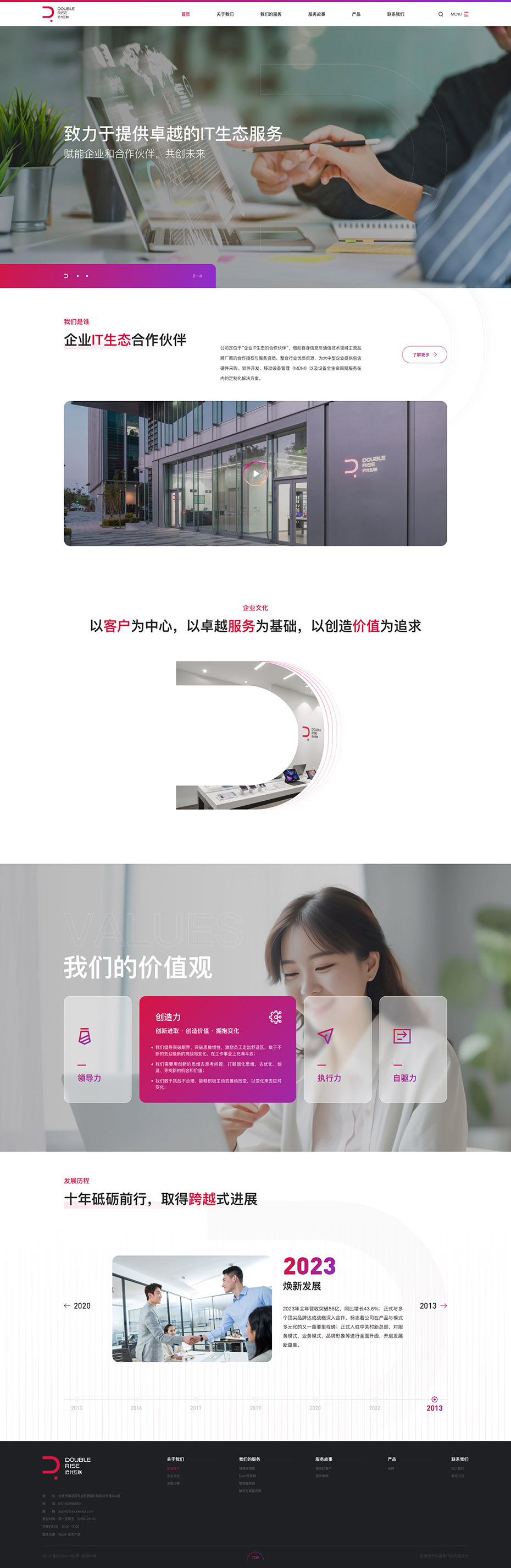 創(chuàng)意官網(wǎng)首頁設(shè)計